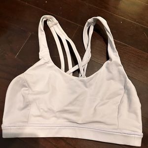Blue Lululemon Free to be Serene Bra